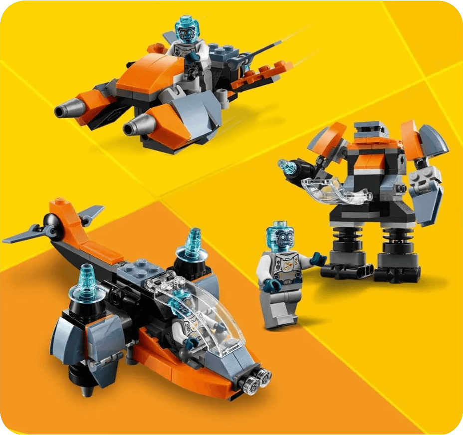Klocki LEGO Creator 31111 Cyberdron